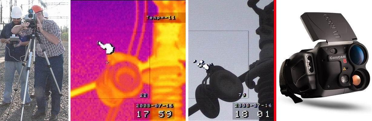 Первая мультиспектральная камера MultiCAM (слева) от UViRCO и ее возможности. Самый современный вариант мультиспектральной камеры — CoroCAM 8 (справа) 